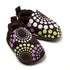 Babywearing shoes ''Folk tale flowers'', Size 15-18