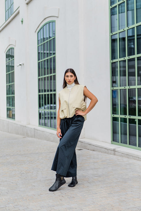 Divine Ankle Boot Black Barefoot boots, Size 36-43