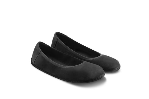 Ballet Sophie All Black Barefoot Shoes/Sandals (Adults), Size 36-43