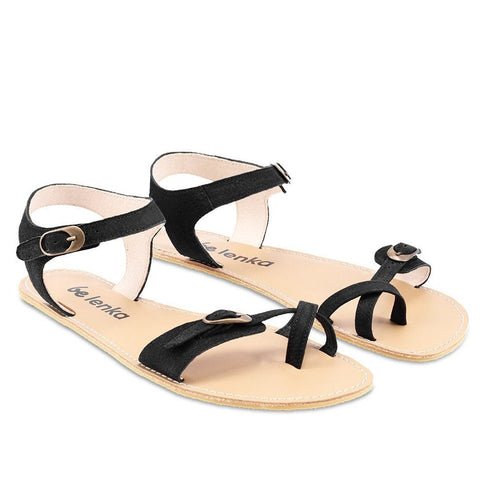 Claire Black Barefoot Shoes/Sandals, Size 36-43