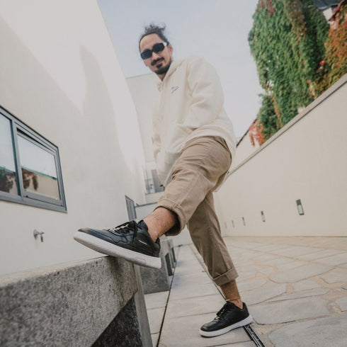 Zing Leather Barfotaskor