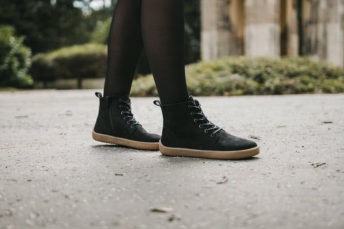 Atlas barfodet læderstøvler