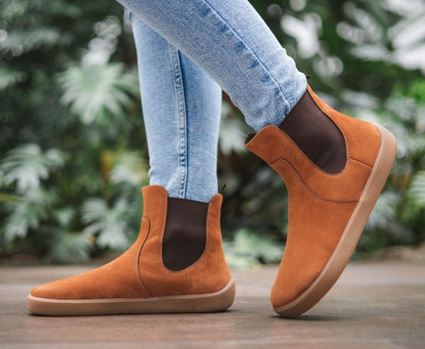 Entice Nebuck Barefoot Boots