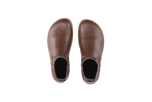 Mojo Dark Brown Barefoot Boots, Size 36-43