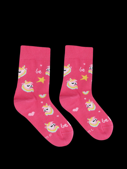 Crew Socks Unicorn and Dinosaur