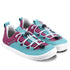 Xplorer Light Teal and Plum Barefoot Shoes, Size 25-35