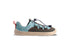 Xplorer Light Teal and Plum Barefoot Shoes, Size 25-35