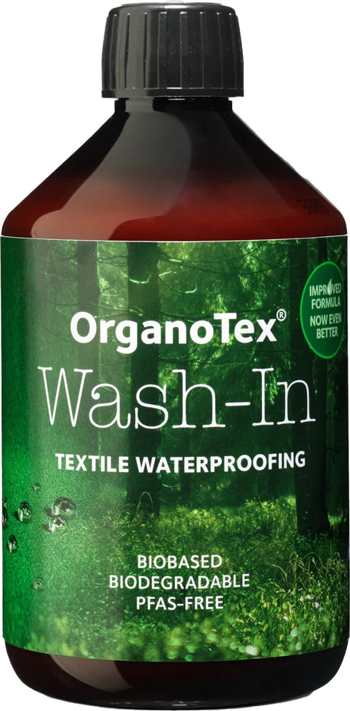 OrganoTex Bio Wash-In tekstilimprægnering 500 ml Ingen farve