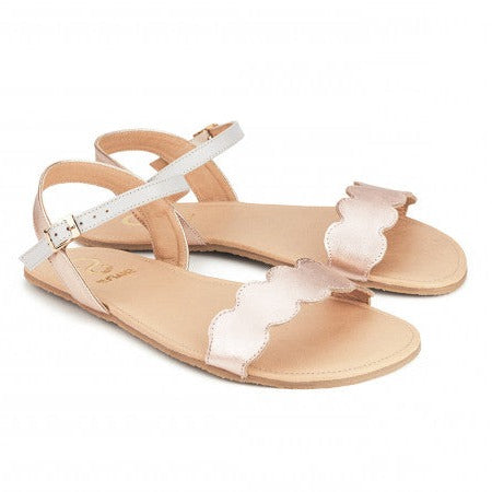 Jasmine Rose Gold Barefoot Sandals, Size 36-43
