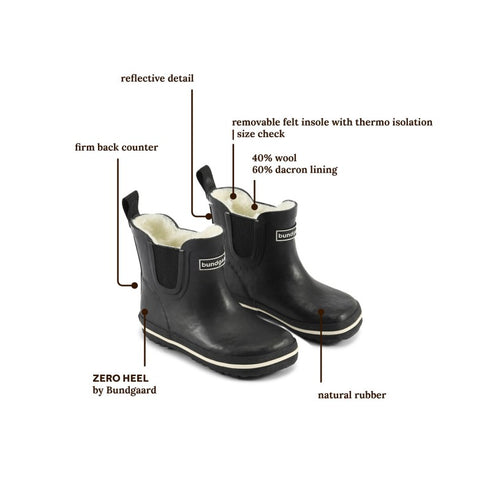 Charly Short Varmfodrade Gummistövlar