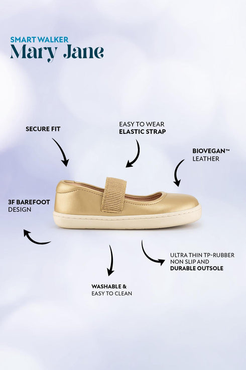 Mary Jane Vegan Ballerinaskor - Barn