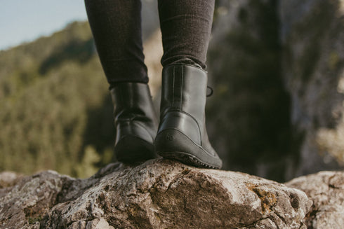 Winter 3.0 Black Barefoot winter shoes. Size 36-47