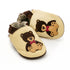 Teddyboy Beige Barefoot Slippers, Size 17-26