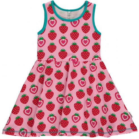 Strawberry Dress | Barnklänning i storlek 68-80