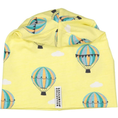 Balloon Print Limited Edition Mössa Gul, Stl 6m-6år