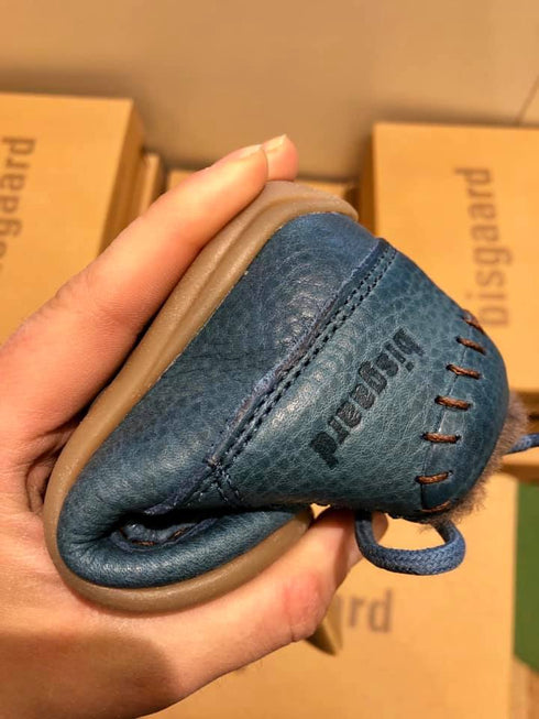 Tobby Petrolio Barfota Vinterskor, Stl 21-24