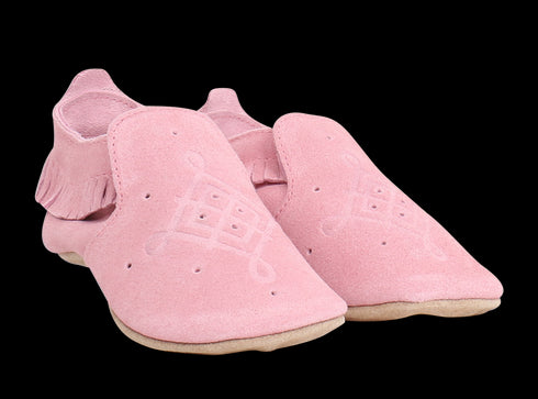 Tassle Rose Moccasin