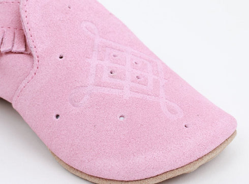 Tassle Rose Moccasin