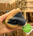Barefoot Winter Leather Blue Barfotaskor, Stl 20-35