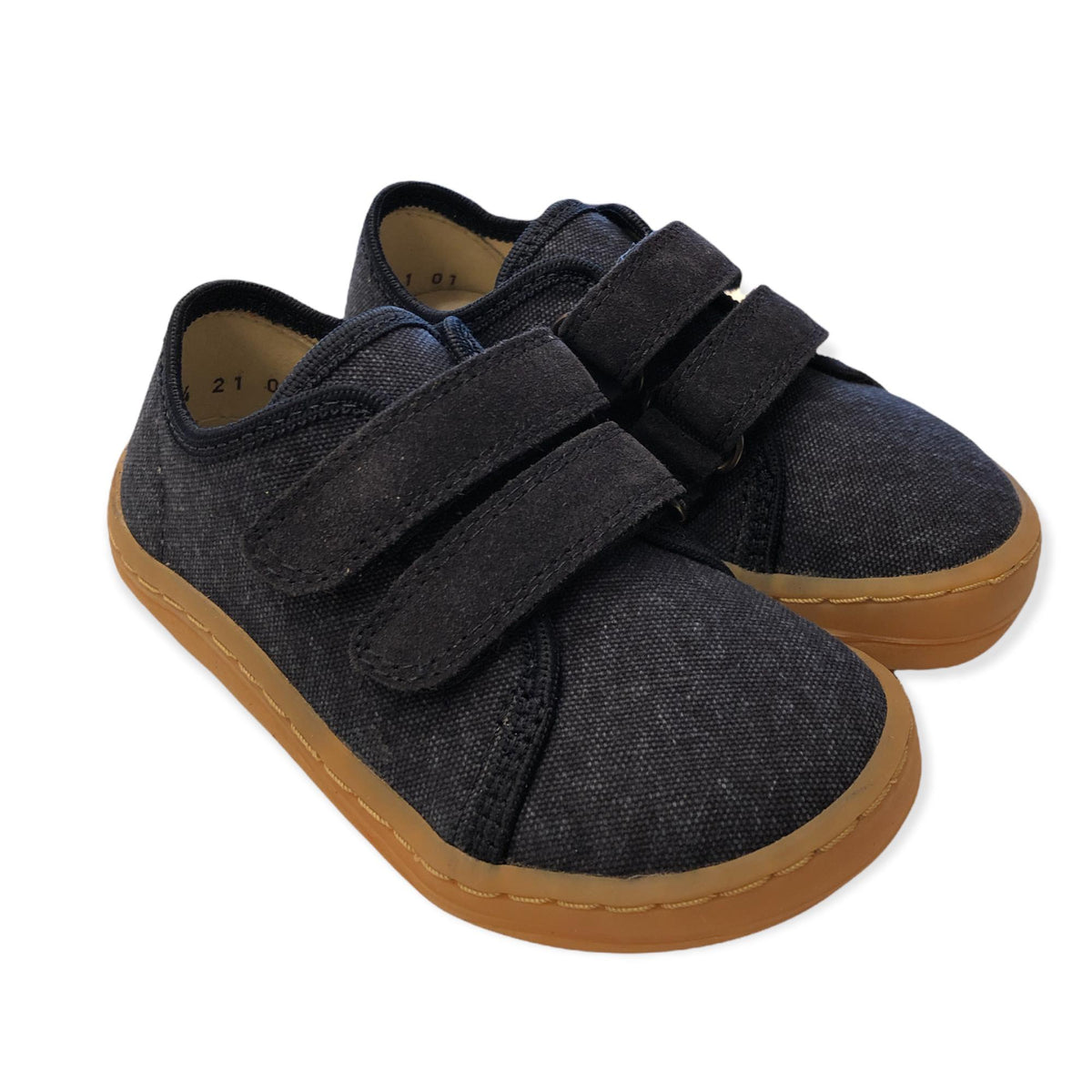 Froddo Barefoot Canvas Dark Blue Barefoot shoes for children - Main Image