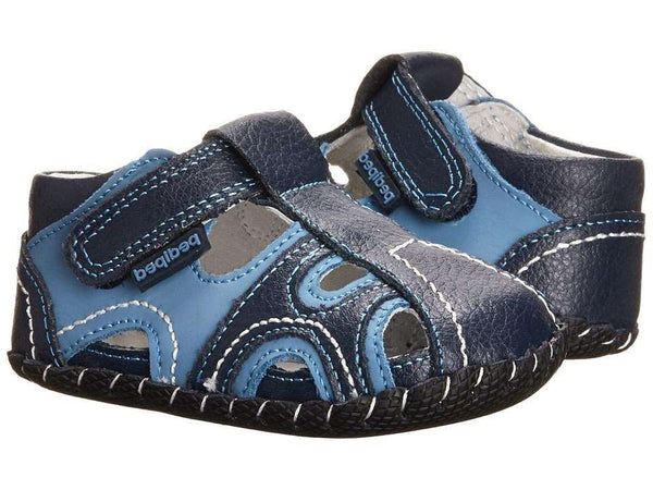 Brody Mörkblå Originals Barfotaskor/Sandaler, Stl 17/18