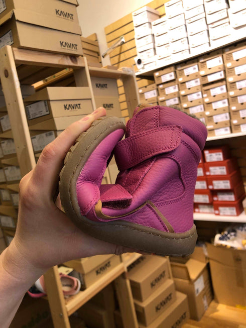 Barefoot Winter Fuxia Barfota Vinterskor, Stl 31-35