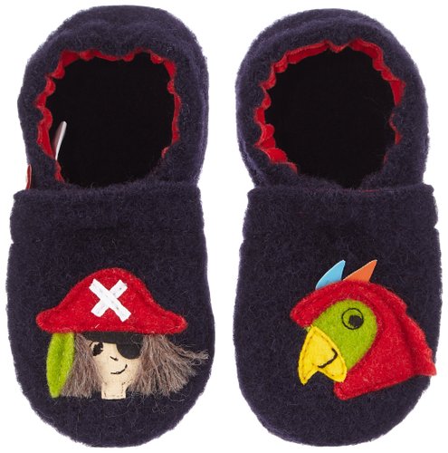 Blaichach Ocean Barefoot Wool Slippers, Size 18 (Last pair!)