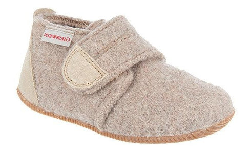 Oberstaufen Natural Barefoot Wool Slippers, Size 18-30