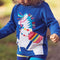 Carnival Horse Top Long sleeve, Stl 0-4 år