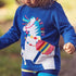 Carnival Horse Top Long sleeve, Stl 0-4 år