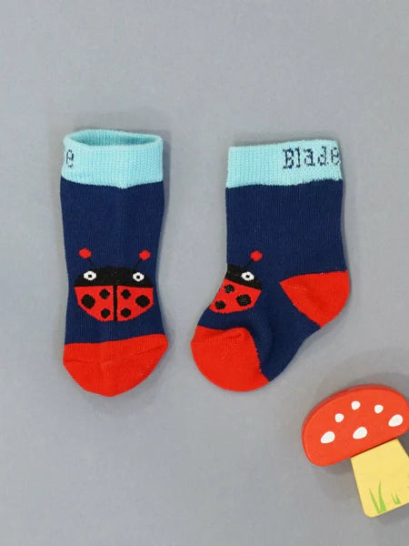 Ladybird Socks, Size 0-6 years