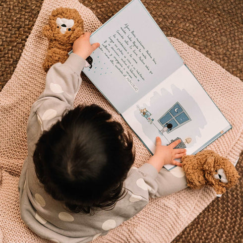 Brown Puppy Barefoot Tofflor, Stl S-3XL