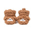 Brown Puppy Barefoot Tofflor, Stl S-3XL