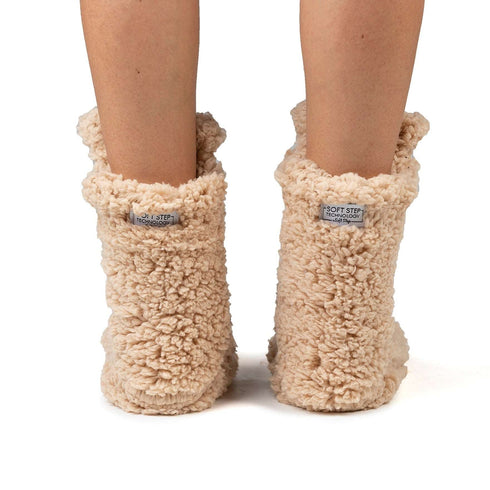 Cappucino Furry Animal Barefoot tofflor (Vuxna), One Size 36-41