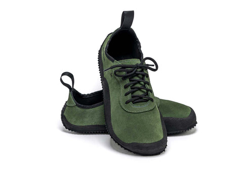 Trailwalker Olive Green Barefoot Shoes (Adults), Size 36-47
