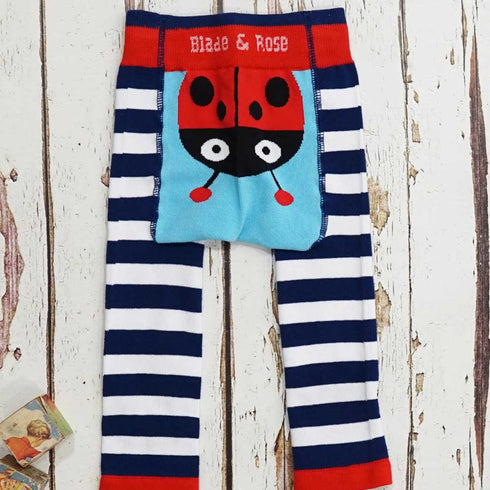 Ladybird Leggings, Stl 0-4 år