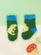 Fluffy Chameleon Socks, Size 0-6 years