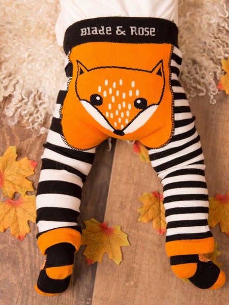 Fox Leggings, Stl 0-4 år