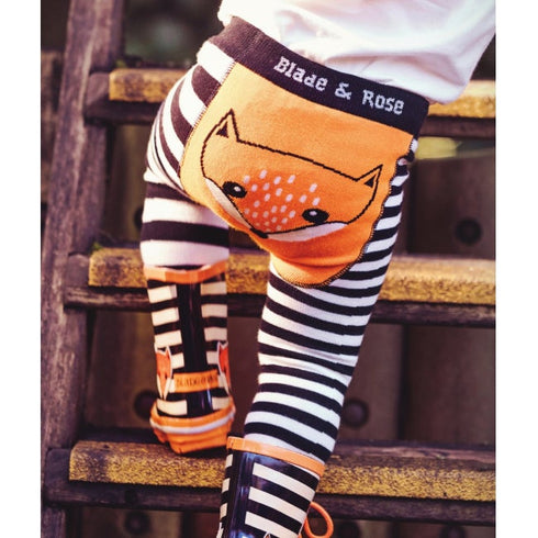 Fox Leggings, Stl 0-4 år