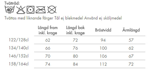 Freeride Ski Jacket Fire/Smoothie, Stl 122/128-158/164