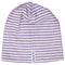 Topline Fleece Cap Grey melange/Lilac, Stl 0-12m