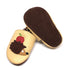 Hedgehog Beige Barefoot Slippers, Size S-4XL