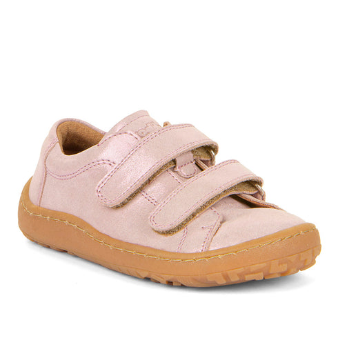 D-Velcro Base Glitter | Barfotasneakers för barn