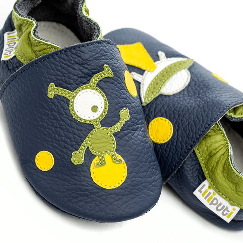 Animals Leather Sole Barfotatofflor (Click for more animals)