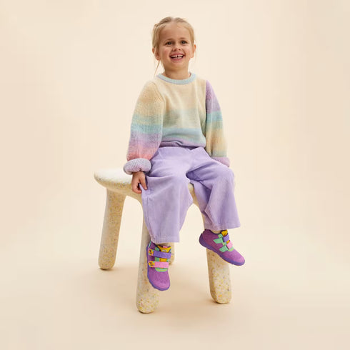 Lowboot Knit Happy TEX Barfotaskor