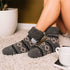 Hyggelig lang strik med Fleck Dye Yarn Sok, Stl One Size 36-41 (voksne)