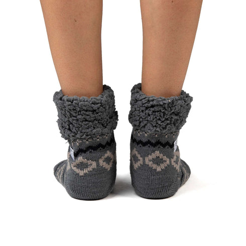 Hyggelig lang strik med Fleck Dye Yarn Sok, Stl One Size 36-41 (voksne)