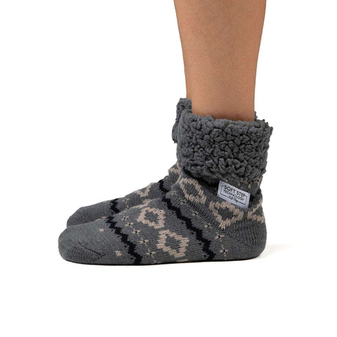 Hyggelig lang strik med Fleck Dye Yarn Sok, Stl One Size 36-41 (voksne)