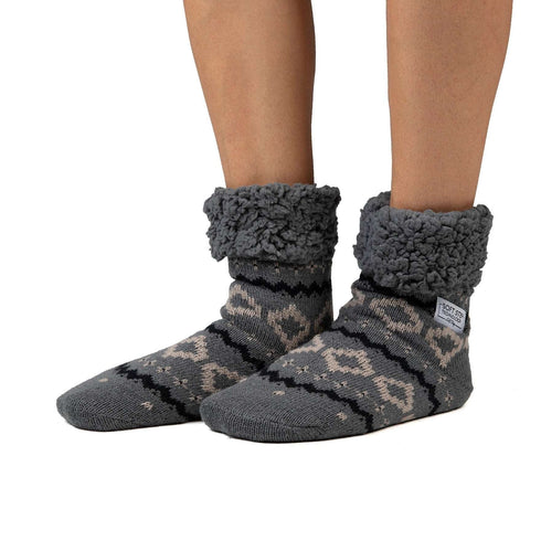 Hyggelig lang strik med Fleck Dye Yarn Sok, Stl One Size 36-41 (voksne)
