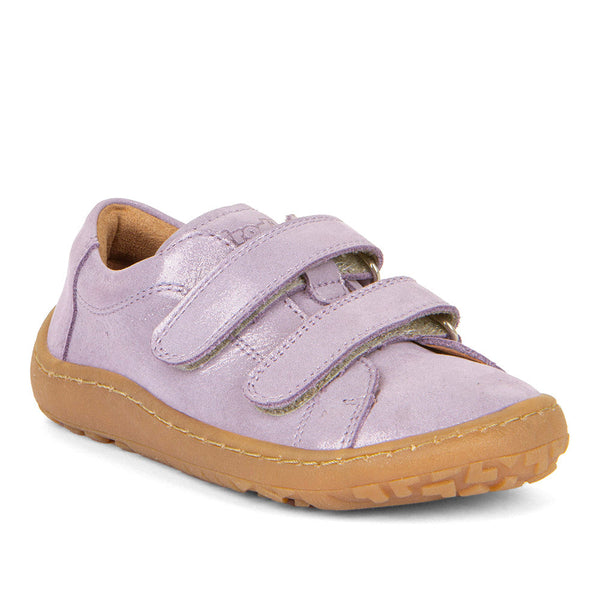 D-Velcro Base Glitter | Barfodssneakers til børn